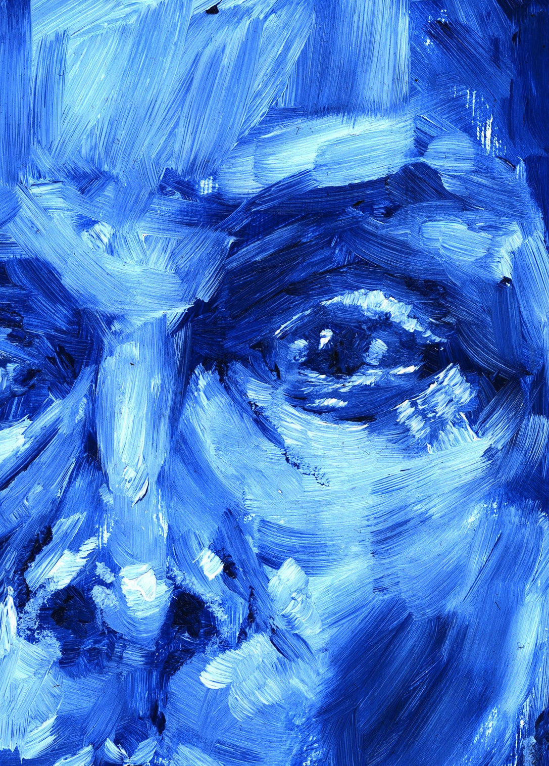 Blue Man | Fine Art Print