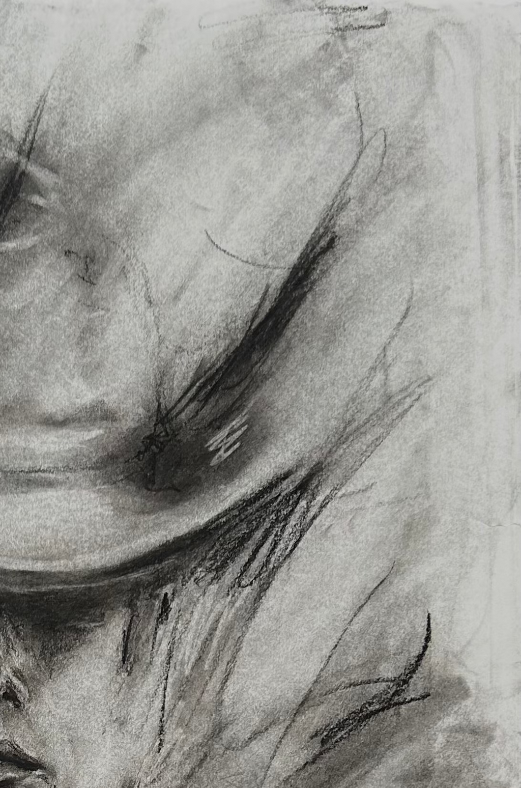 Burn the Breeze | Original Charcoal Drawing