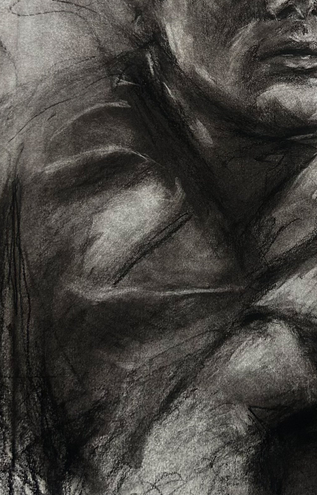 Burn the Breeze | Original Charcoal Drawing