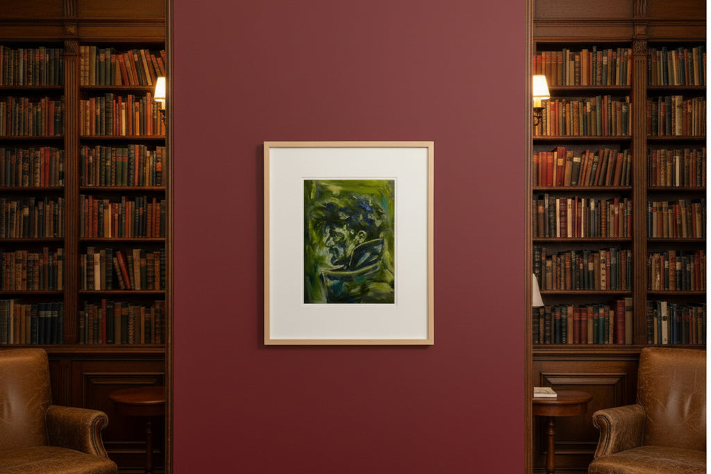 Green Man | Oil on Canvas