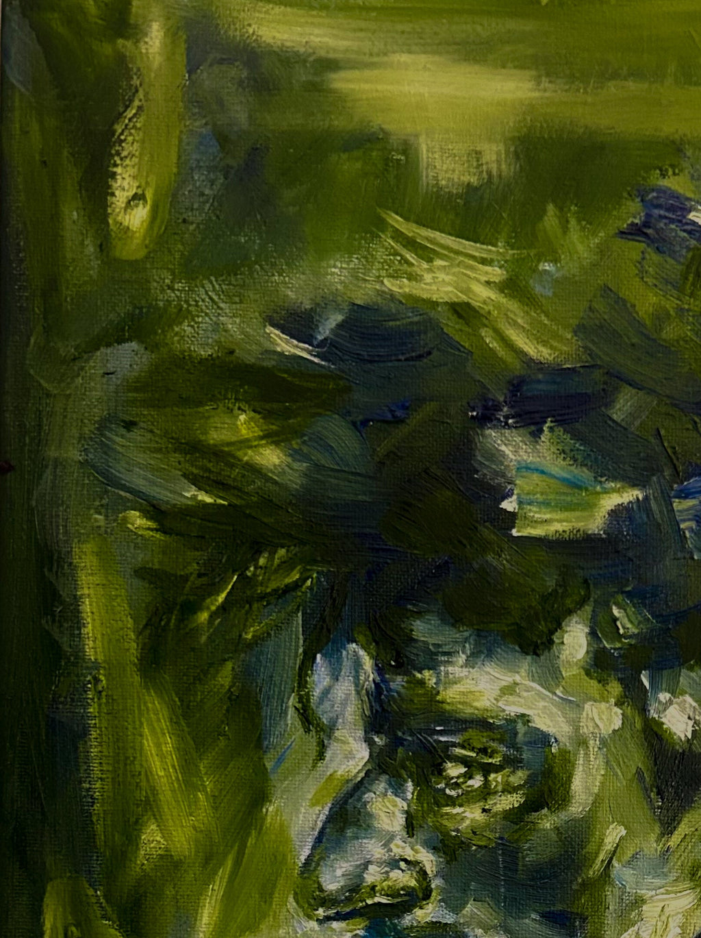 Green Man | Oil on Canvas