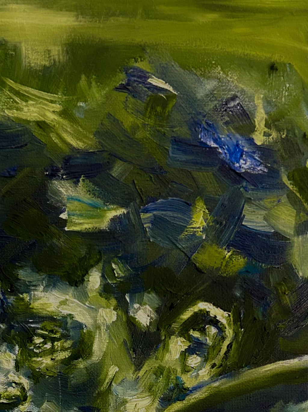 Green Man | Oil on Canvas