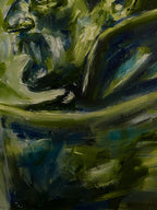 Green Man | Oil on Canvas