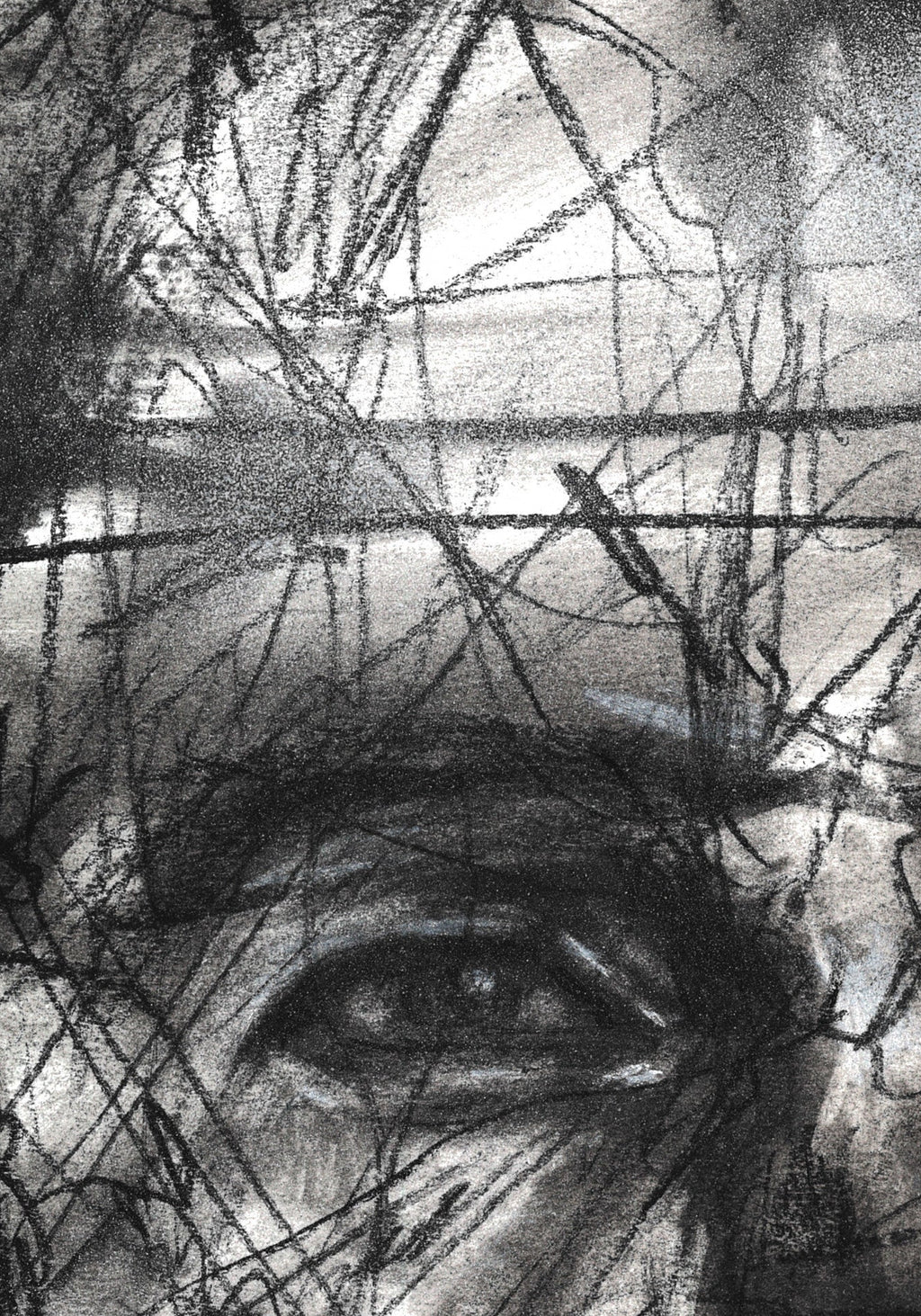 Scribble face | Fine Art Print