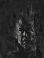 Vigilant Sin | Original Charcoal Drawing